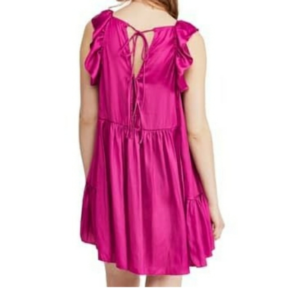 Free people brand new flowy bright dress gorgeous - Picture 3 of 7